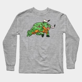 Punimals - Bull Frog Long Sleeve T-Shirt